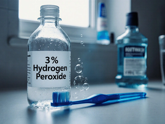 Co se stane po požití peroxidu vodíku? Rizika, příznaky a první pomoc