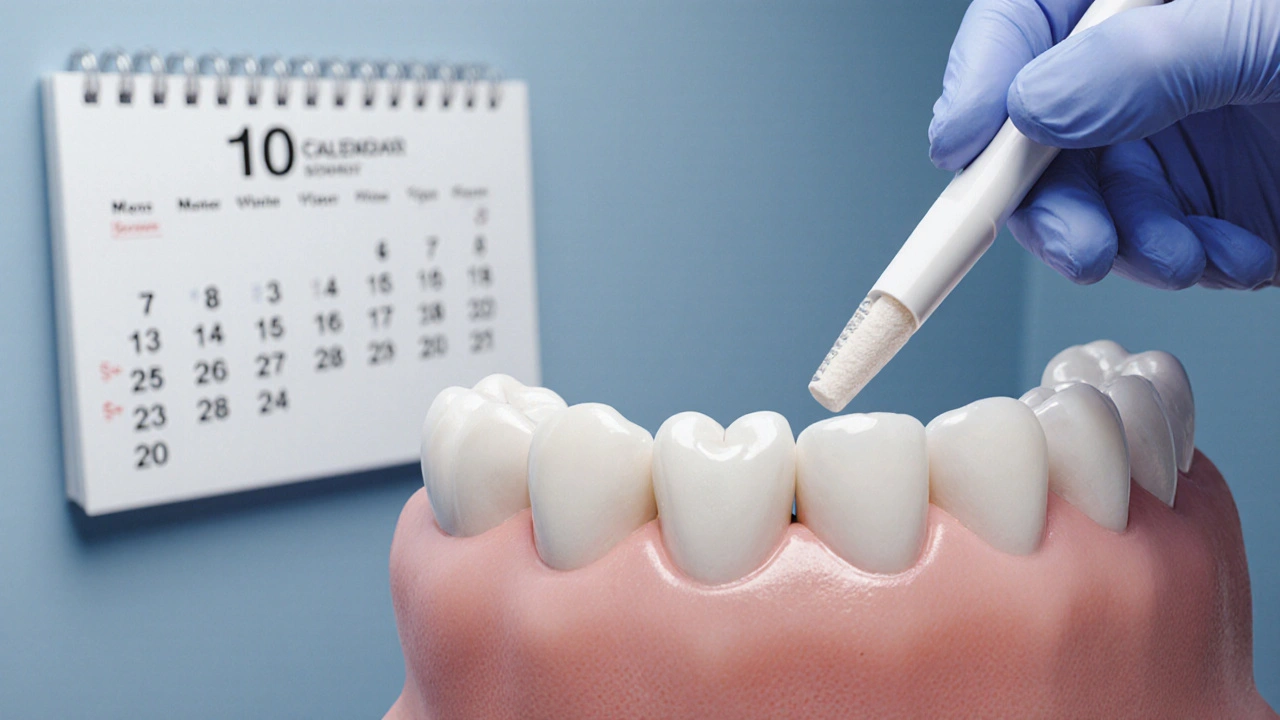 Jak dlouho trvá záruka na plombu po bělení zubů?