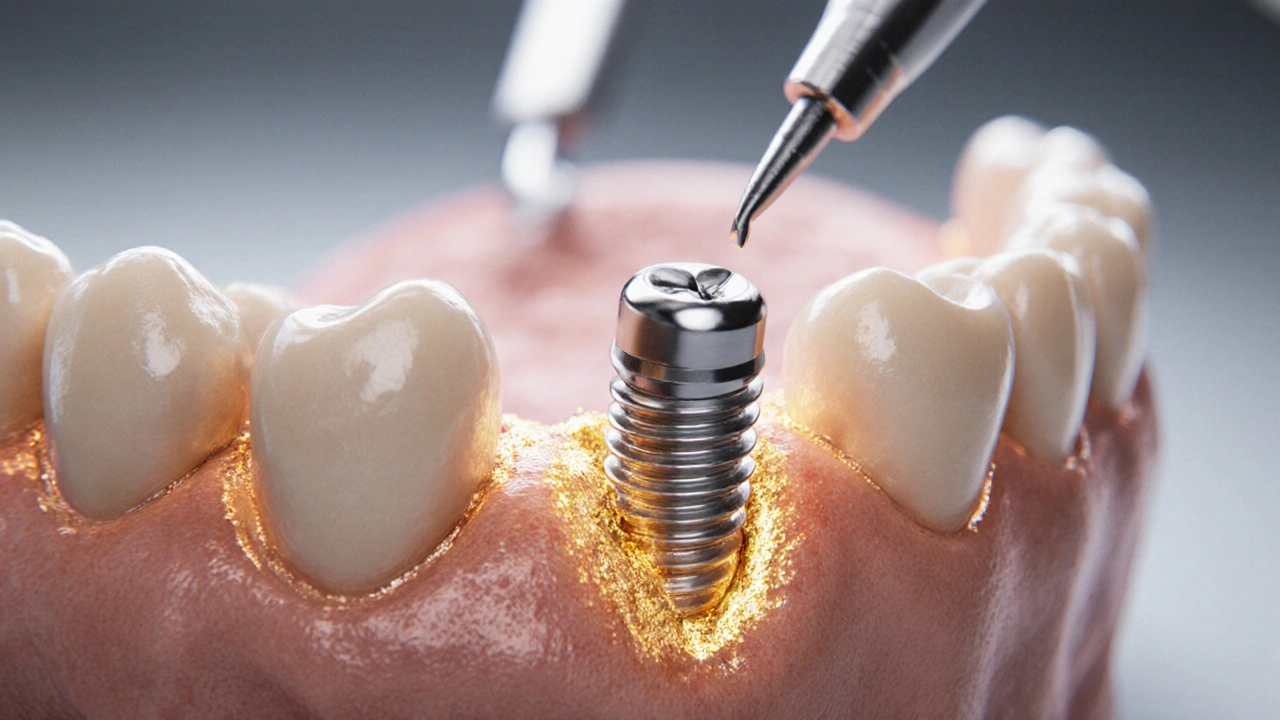 Jak probíhá proces hojení po zákroku zubních implantátů: krok za krokem