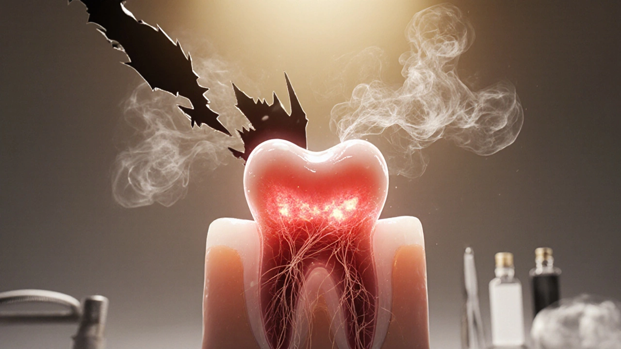 Symbolický obraz krevní sraženiny jako chránící štít proti škodlivým látkám.