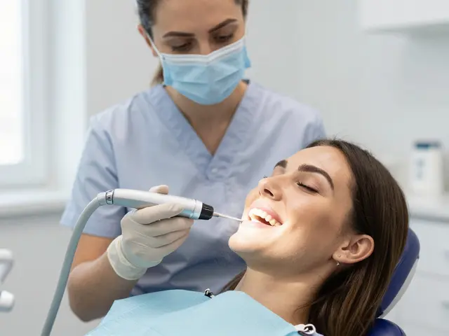 Pískování zubů: Rychlý a efektivní způsob čištění zubů