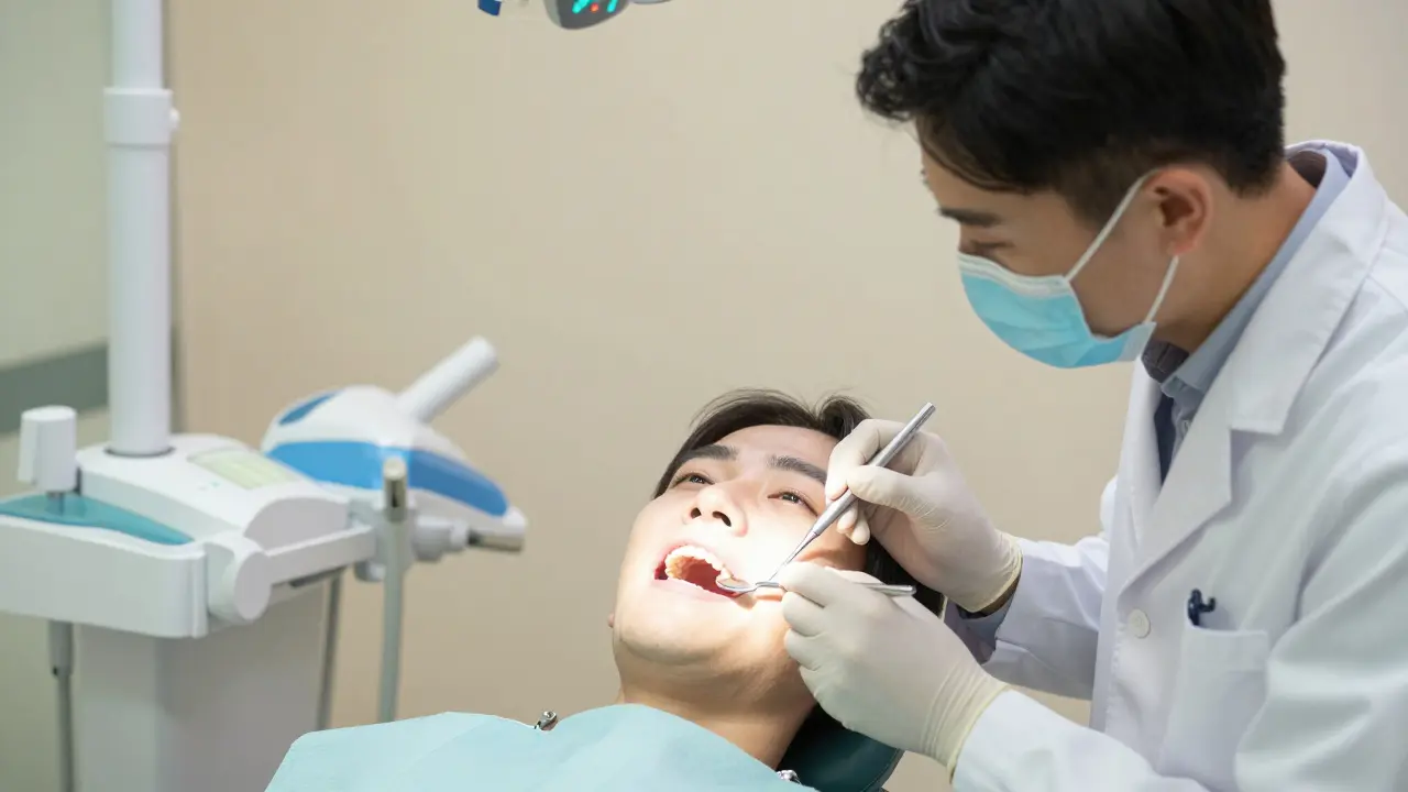 Konzultace u stomatologa