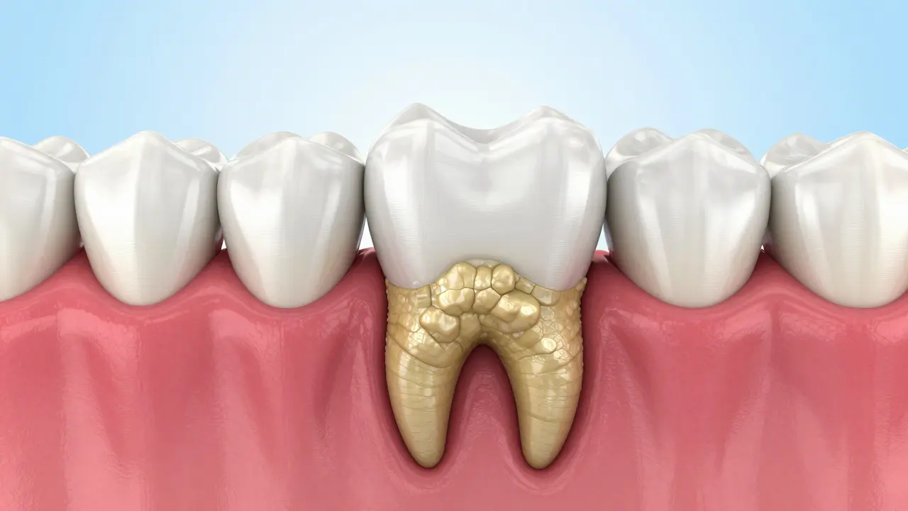 Zubní kámen pod dásní: Jak se ho zbavit a předejít jeho návratu