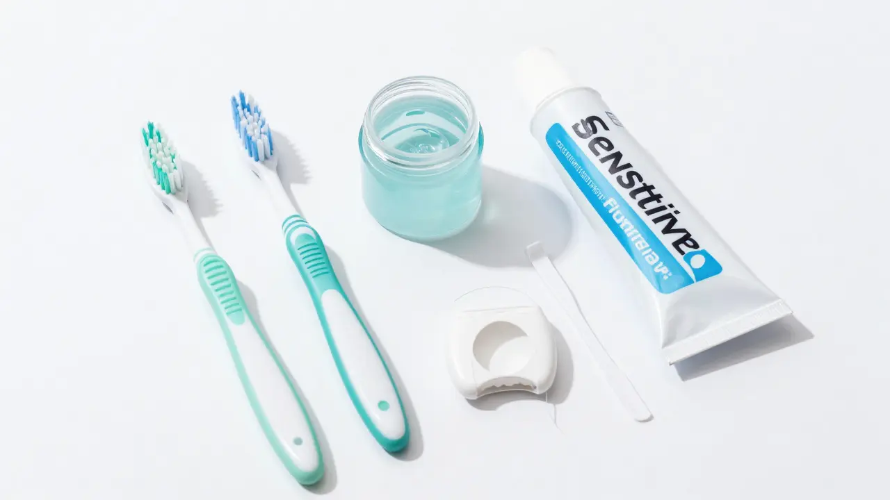 Nástroje pro domácí ústní hygienu