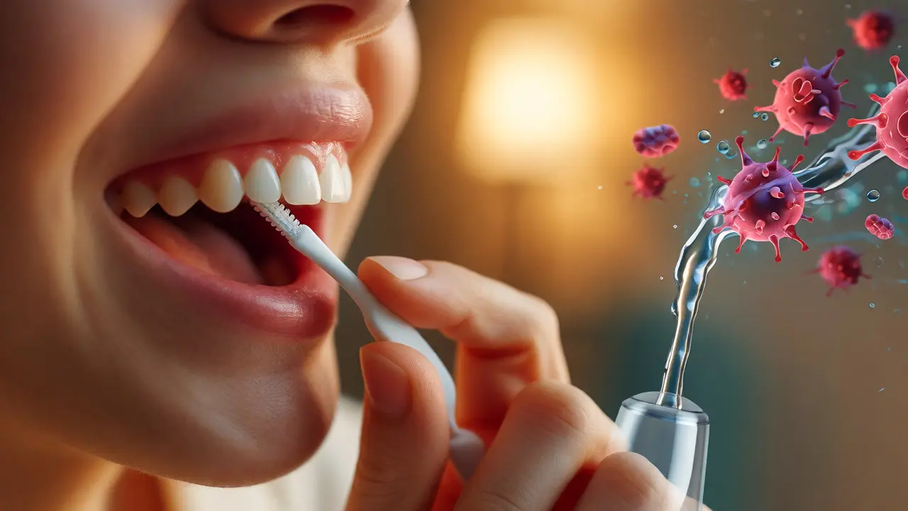 Použití mezizubního kartáčku pro prevenci zánětů dásní